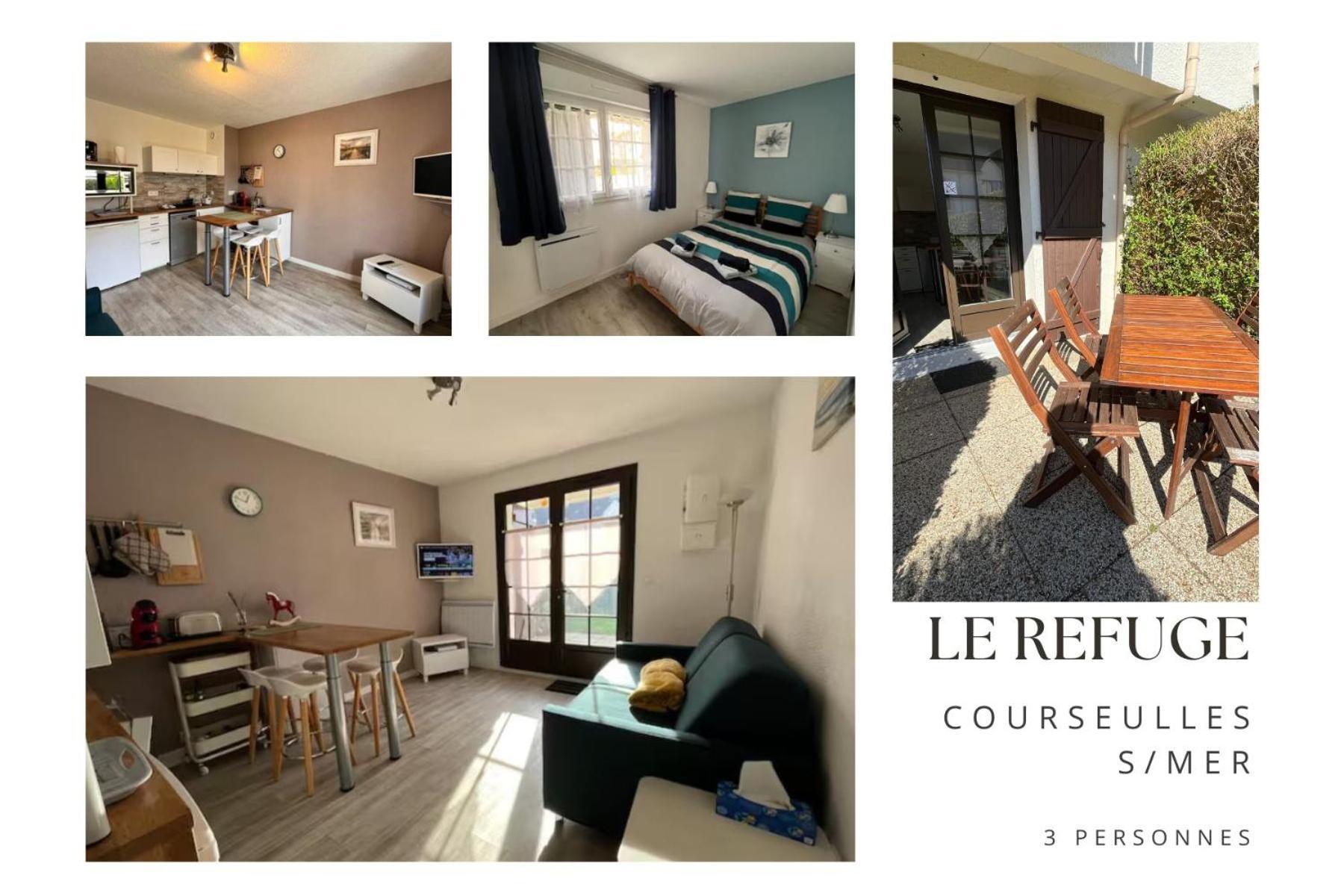 Le Refuge Marin Appartement Courseulles-sur-Mer Buitenkant foto